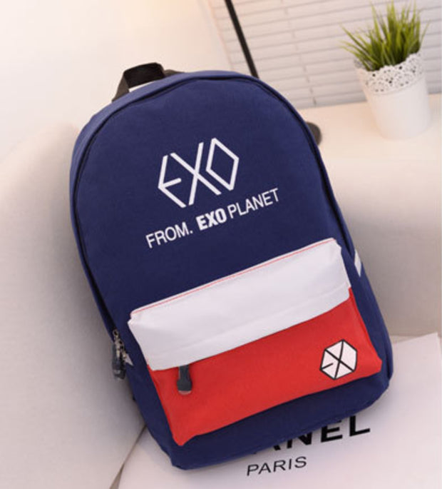 Fashion canvas backpack