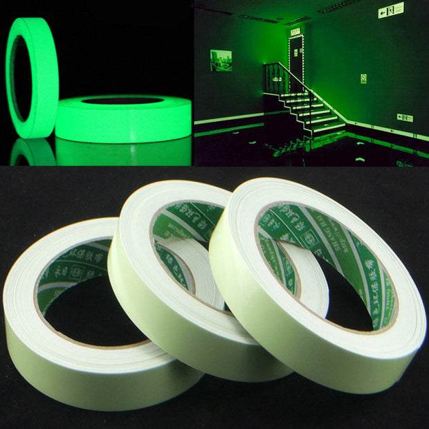 Luminous strips Home stage anti-slip light-storing PET tape PVC printing luminous tape