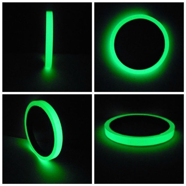 Luminous strips Home stage anti-slip light-storing PET tape PVC printing luminous tape