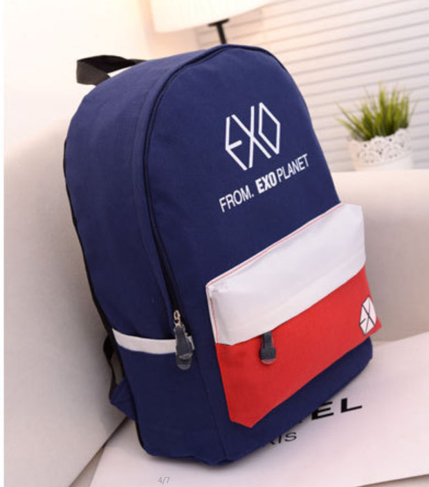 Fashion canvas backpack