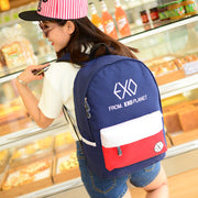 Fashion canvas backpack