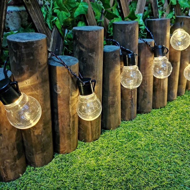 Can Connect Outdoor LED Bulb Light String