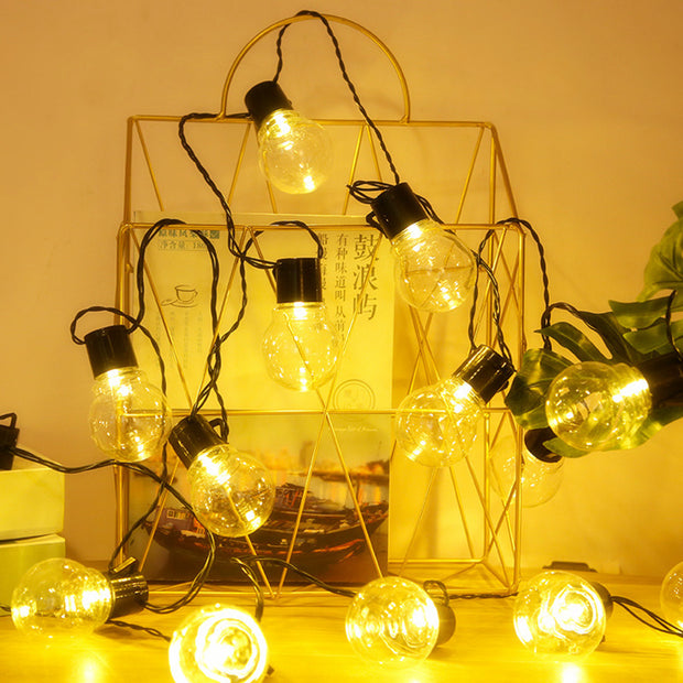 Can Connect Outdoor LED Bulb Light String
